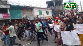 কালিহাতীতে সড়ক নিরাপত্তায় নিয়োজিত বৈষম্য বিরোধী ছাত্র আন্দোলনের সাথে সংহতি প্রকাশ করে