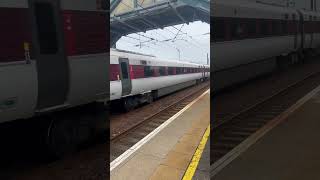 beep bob tone LNER Azuma Service from Edinburgh To London Kings Cross #train #trendingshorts #trucks