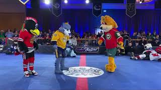 Nordy, Tommy Hawk & Gnash doing the Teapot Dance