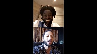 Buju Banton + John Legend IG Live!