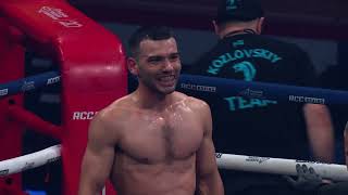 Ivan Kozlovskiy(9-0, 4 KO) - Jahongir Rasulov(7-0-1, 7 KOs) Весь бой