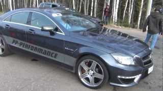 MB CLS 63 AMG(5.5 Bi-Turbo) TTR PP-Performance Stage 2 on Moscow Unlim 500+