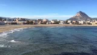 Arenal beach Javea dec 2014