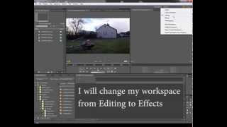 Adobe Premiere Pro CS5.5 Text Tutorial #01 Basics For Beginners