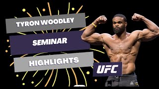 Tyron Woodley Seminar at HERO MA