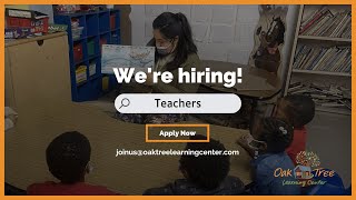 Looking for a Career that Changes Lives? | We are hiring preschool teachers