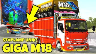 NEW! MOD TRUCK GIGA M18 TRENDING TOPIK 2 BUSSID TERBARU - BUS SIMUALTOR INDONESIA