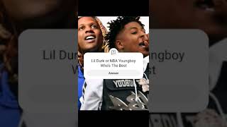 NBA Youngboy or Lil Durk Who's The Best