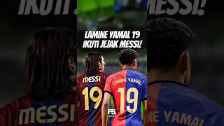 Lamine Yamal Ikuti Jejak Lionel Messi! 🔥🔴 #lamineyamal #yamal #lionelmessi #messi