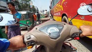 Daily observation 001 || with tvs wego 110 cc || tikatuly to kodomtoli Keraniganj