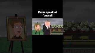 Peter at Angela's funeral #familyguy #comedy #funny #shorts