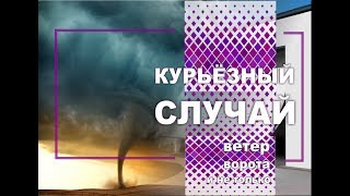 Курьёзный случай. #1. Ветер, ворота и не только / curious case