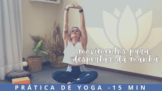 Movimentos para despertar matinal