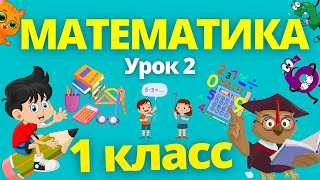 Математика 1 класс. Урок 2. Cравнение групп предметов.