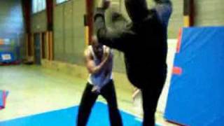 stuntman , cascadeur martial artist 2009 "abdou sagna" moins complet