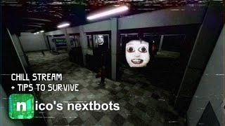 Chill Nico's Nextbots live stream with a vip server and tips to survive :)