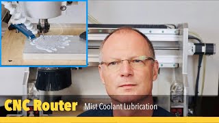 Mist Coolant System for a CNC Router