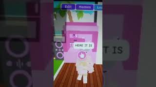 I MADE A NEW BUILDING HACK!! #shorts #robloxadoptmeshorts #subscribe #like