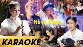 Karaoke HỒNG NHAN - Mộc Anh | Beat Chuẩn Tone Nữ