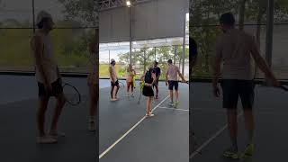 Tennis class in Bali Indonesia🇮🇩