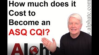 How much does it cost to become an ASQ CQI?