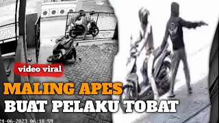 MALING GAGAL TOTAL !! hati-hati maling sekarang membawa senpi sob !! rekaman cctv terbaru 2023