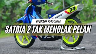 SATRIA 2 TAK SPEK KENCENG 5 KM KAGA NGEJIM