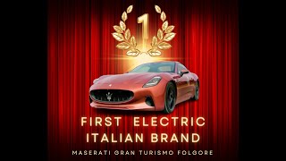 First Italian EV sports car brand Maserati Gran Turismo Folgore