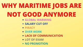 7 REASONS WHY MERCHANT NAVY IS NOT GOOD ANYMORE