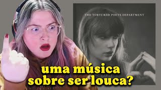 REAGINDO AOS VOICE MEMOS DO THE TORTURED POETS DEPARTMENT | Cortes da Bel