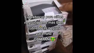 CUBREBOCAS PARA NIÑOS NEGROS