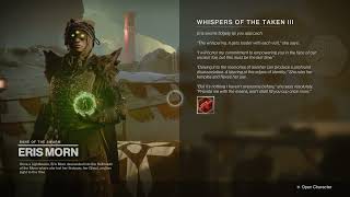 Destiny 2: Whispers of the Taken 3