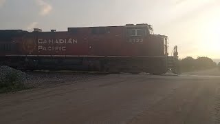 GO TRANSIT! CPKC 8122, 7307 at Spence pretripping facility