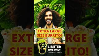 Microsoft Designer / Adobe Premiere: Creating Advert for Extra Large Burrito