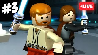 🔴 (LIVE) LEGO STAR WARS: THE COMPLETE SAGA - EP 3: A VINGANÇA DOS SITH! #03