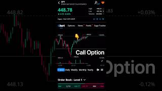 How to trade options in the stock market on webull - call option #tradingoptions #webull #stock