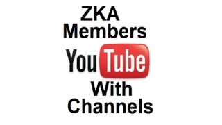 Veteran ZKA Members starting up Youtube! - List of all ZKA Members with channels!