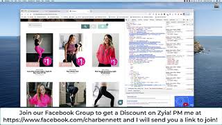 How to use the Zyia Website to Buy Zyia Active Wear