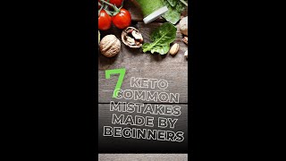 7 Keto Common Mistakes Made by Beginners #SHORTS