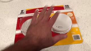 FIRST ALERT SMOKE DETECTORS ( TWIN PACK) REVIEW