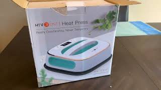 HTVRONT Heat Press Machine for T Shirts Review, Htvront heat press demo start to finish