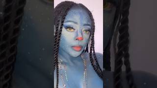 Rate this avatar look out of 10 😍 #makeuptutorial #avatar #cosplay #avatarmakeup