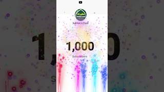 Happy 1000 Subscriber #shorts#ytshorts #viral #trendingshorts #dream #1k #happy #like