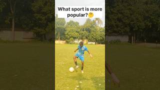 What sport is more popular?🤔 #shorts #viral #youtubeshorts #football