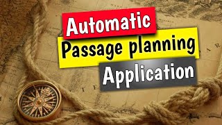 How to install automatic routing / passage planning apps