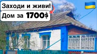 🇺🇦 Заходи и живи! Дом в селе за 1700$ Продажа недвижимости за копейки! Всё есть Уютное тихое село!