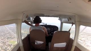 First SOLO flight at Van Nuys Airport on Sept 21, 2012.mov