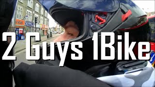 Riding as a Passenger on a Motorcycle for the 1st Time!