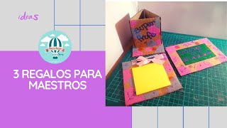 DIY 3 ideas de regalos para el día del profesor