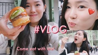 Back in Paris eating the best foods! A food vlog 🍔  l Estelle Chen